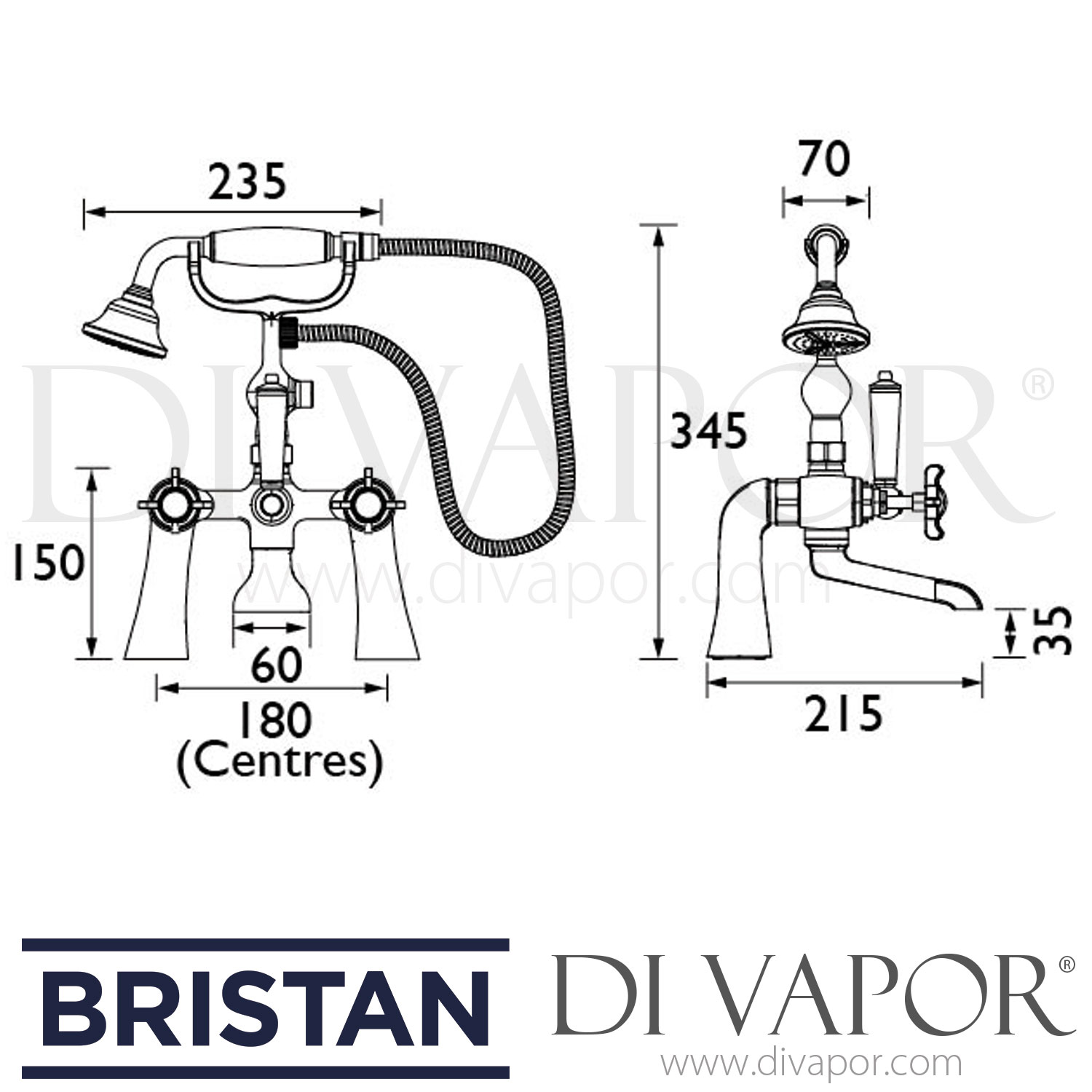 Bristan N BSM C CD 1901 Bath Shower Mixer Spare Parts